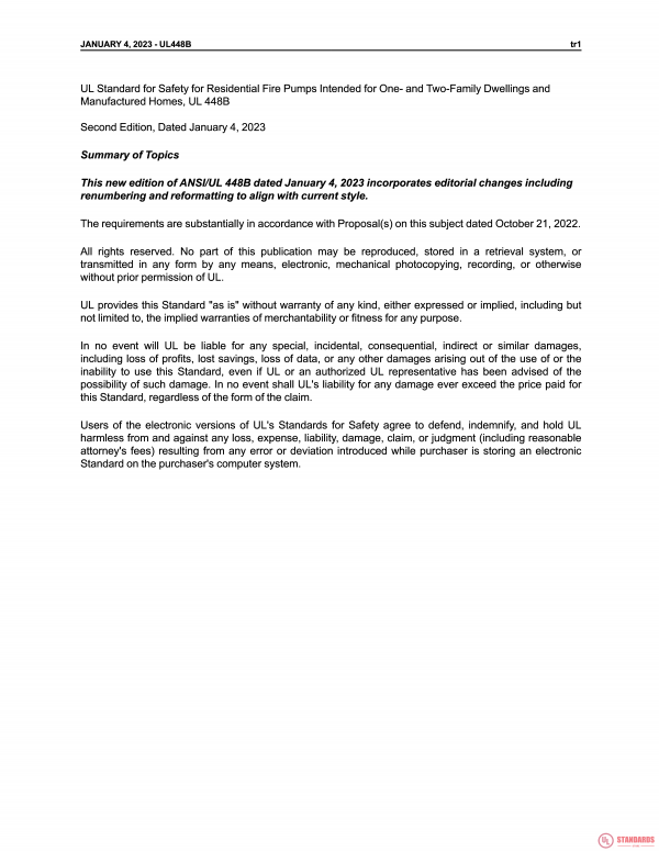 UL 448B PDF UL 448B PDF
